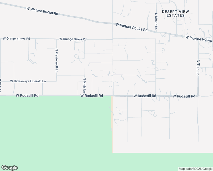 map of restaurants, bars, coffee shops, grocery stores, and more near 5925 North Van Ark Road in Tucson