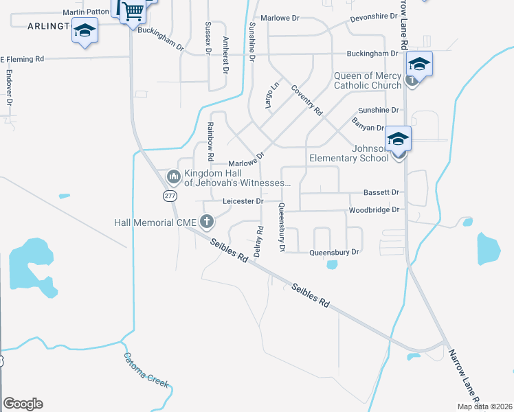 map of restaurants, bars, coffee shops, grocery stores, and more near 4812-4816 Alamont Drive in Montgomery