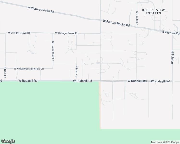 map of restaurants, bars, coffee shops, grocery stores, and more near 6095 North Van Ark Road in Tucson