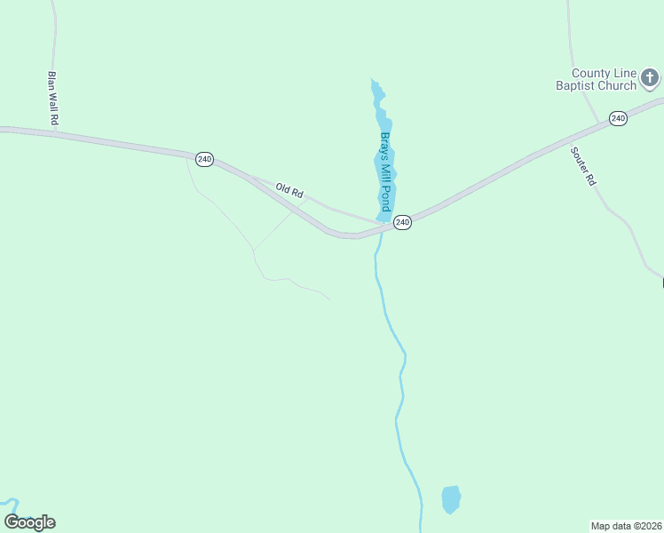 map of restaurants, bars, coffee shops, grocery stores, and more near 7611 Georgia 240 in Ellaville