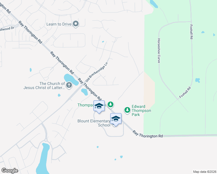 map of restaurants, bars, coffee shops, grocery stores, and more near 9007 Pennington PI in Montgomery