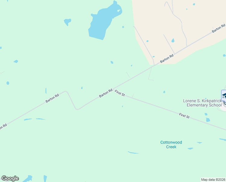 map of restaurants, bars, coffee shops, grocery stores, and more near 100 Barton Road in Maypearl