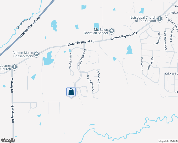map of restaurants, bars, coffee shops, grocery stores, and more near 102 Glen Auburn Drive in Clinton
