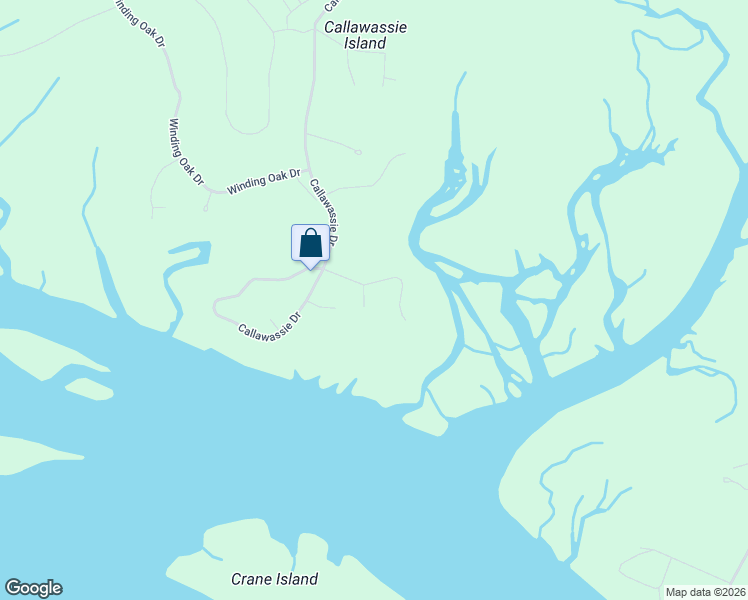 map of restaurants, bars, coffee shops, grocery stores, and more near 2 Shellfish Lane in Okatie