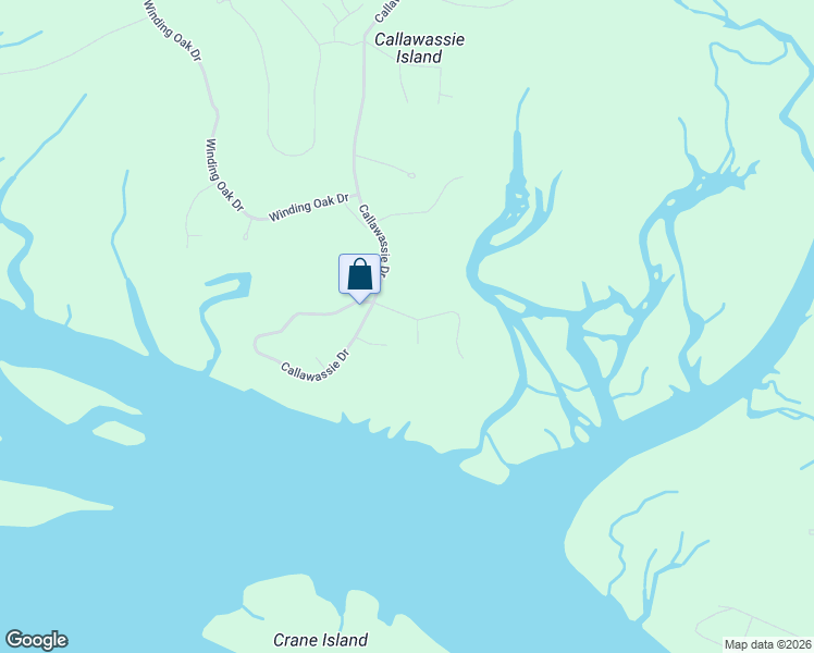 map of restaurants, bars, coffee shops, grocery stores, and more near 2 Shellfish Lane in Okatie