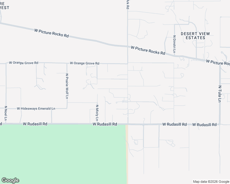 map of restaurants, bars, coffee shops, grocery stores, and more near 6207 North Van Ark Road in Tucson