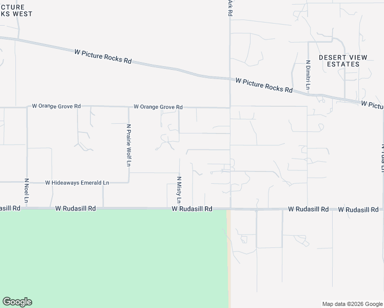 map of restaurants, bars, coffee shops, grocery stores, and more near 6221 North Van Ark Road in Tucson