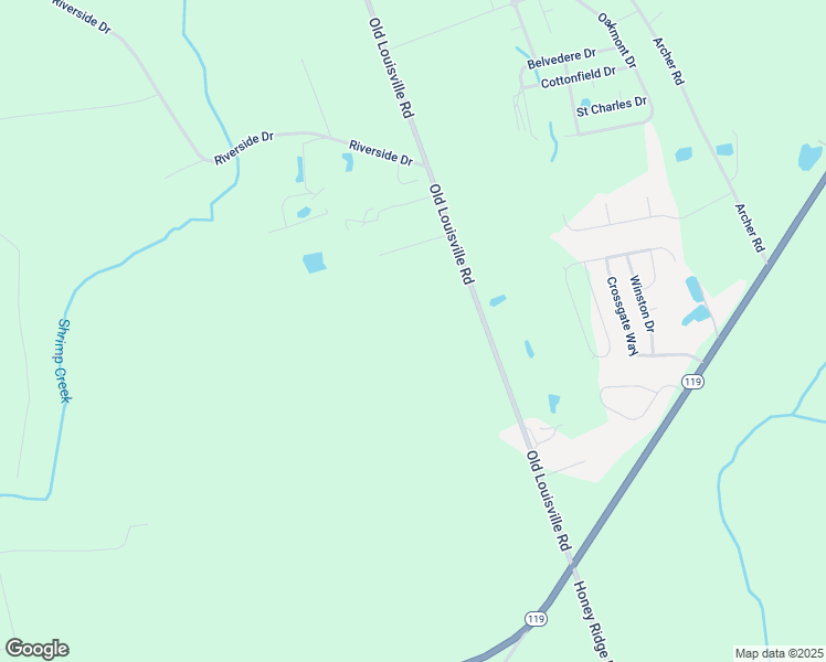 map of restaurants, bars, coffee shops, grocery stores, and more near 389 Old Louisville Road in Guyton