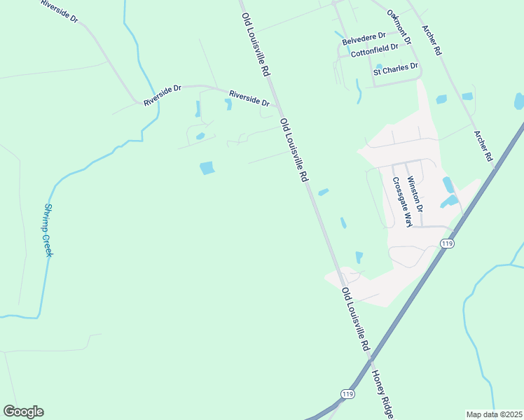 map of restaurants, bars, coffee shops, grocery stores, and more near 389 Old Louisville Road in Guyton