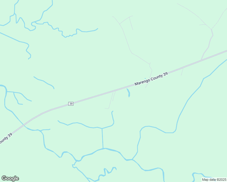 map of restaurants, bars, coffee shops, grocery stores, and more near 3099 Marengo County 39 in Linden