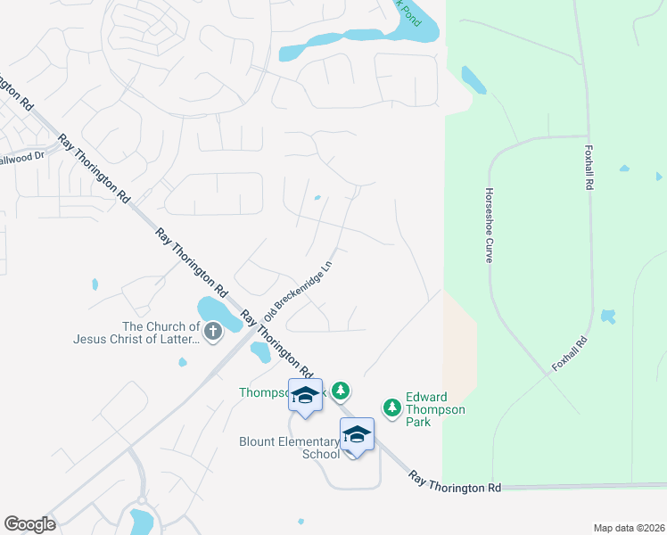 map of restaurants, bars, coffee shops, grocery stores, and more near 1113 Old Breckenridge Lane in Montgomery