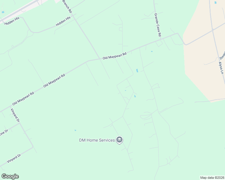 map of restaurants, bars, coffee shops, grocery stores, and more near 134 Rainbow Lane in Waxahachie