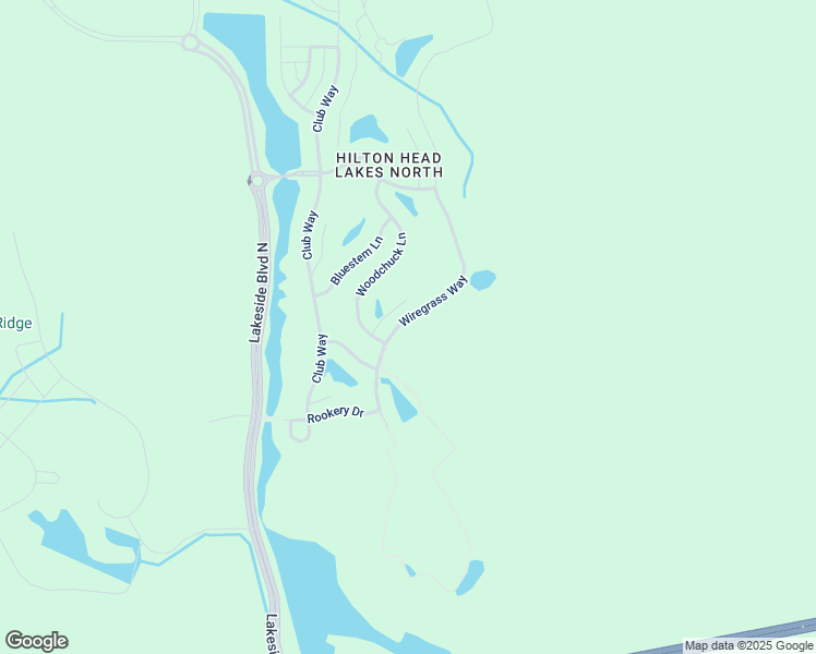 map of restaurants, bars, coffee shops, grocery stores, and more near 822 Wiregrass Way in Hardeeville