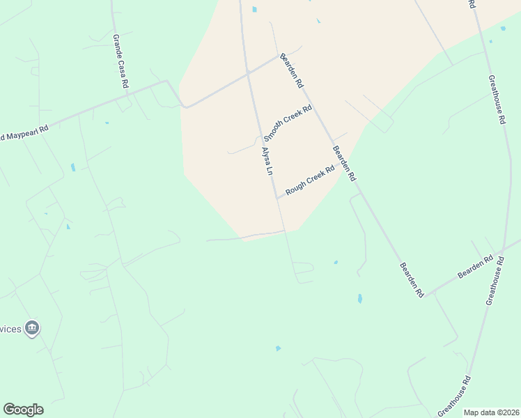 map of restaurants, bars, coffee shops, grocery stores, and more near 830 Alysa Lane in Waxahachie