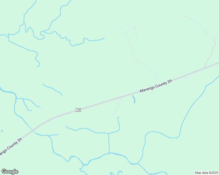 map of restaurants, bars, coffee shops, grocery stores, and more near 3099 Marengo County 39 in Linden