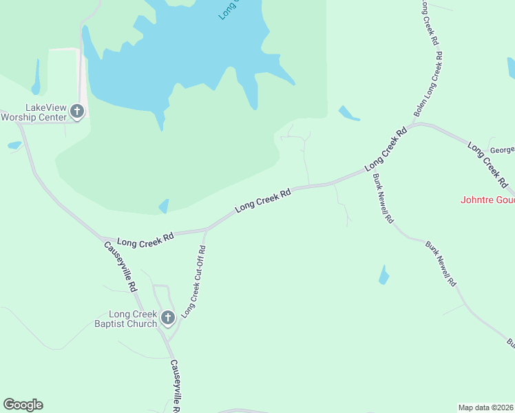 map of restaurants, bars, coffee shops, grocery stores, and more near 1410 Long Creek Road in Meridian