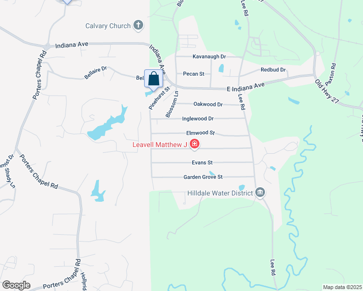 map of restaurants, bars, coffee shops, grocery stores, and more near 413 Ridgewood Drive in Vicksburg