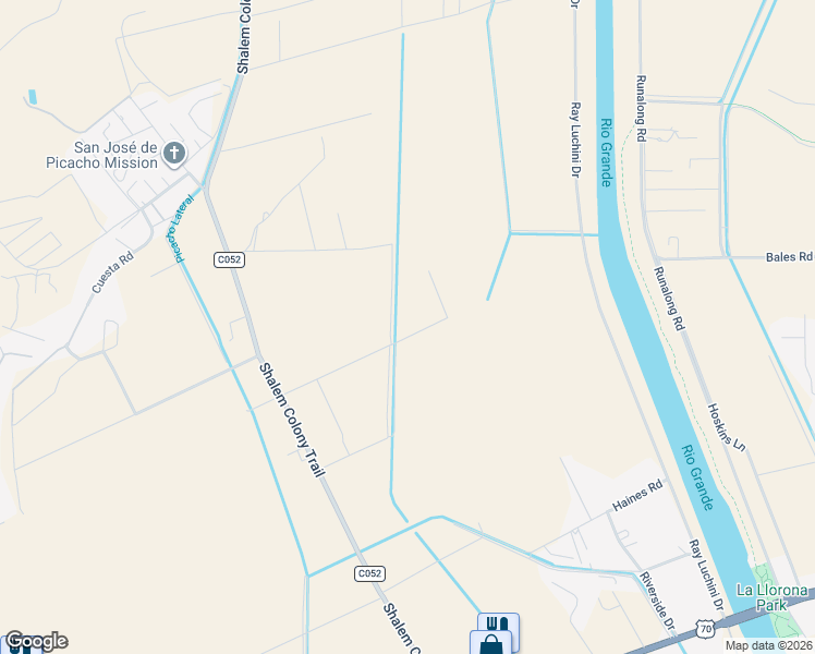 map of restaurants, bars, coffee shops, grocery stores, and more near 3630 Sparrow Road in Las Cruces