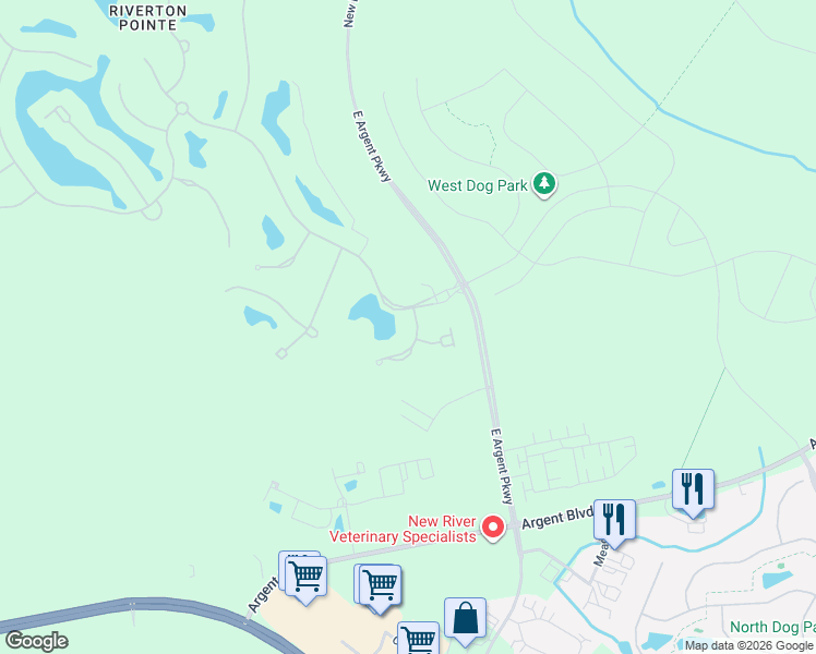 map of restaurants, bars, coffee shops, grocery stores, and more near 38 Cypress Court in Hardeeville