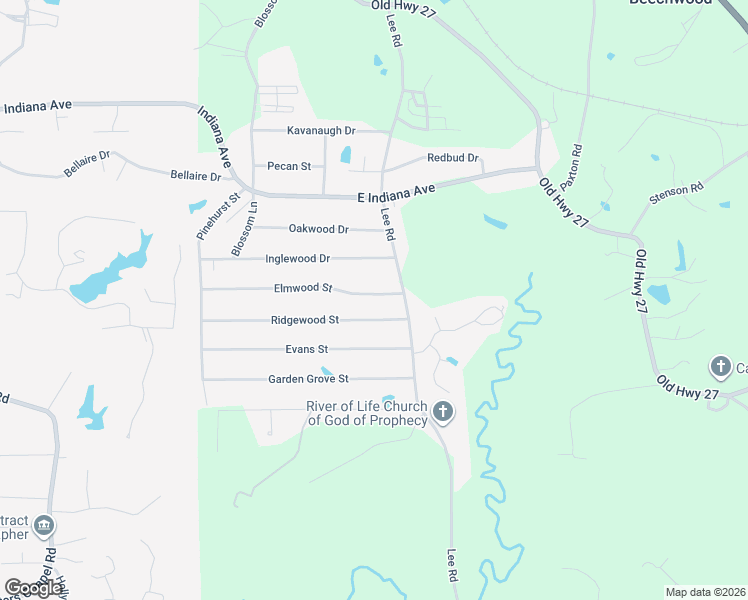 map of restaurants, bars, coffee shops, grocery stores, and more near 514 Elmwood Street in Vicksburg