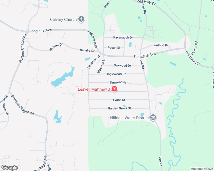 map of restaurants, bars, coffee shops, grocery stores, and more near 412 Elmwood St in Vicksburg