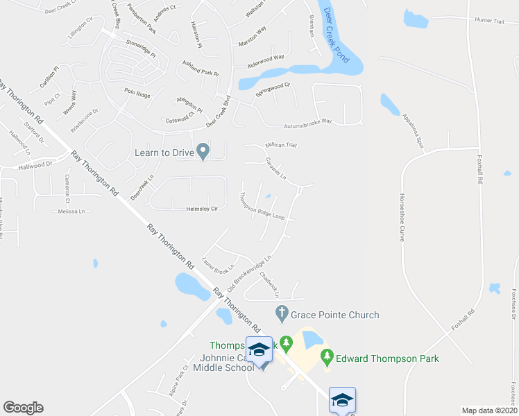 map of restaurants, bars, coffee shops, grocery stores, and more near 1061 Timber Gap Crossing in Montgomery