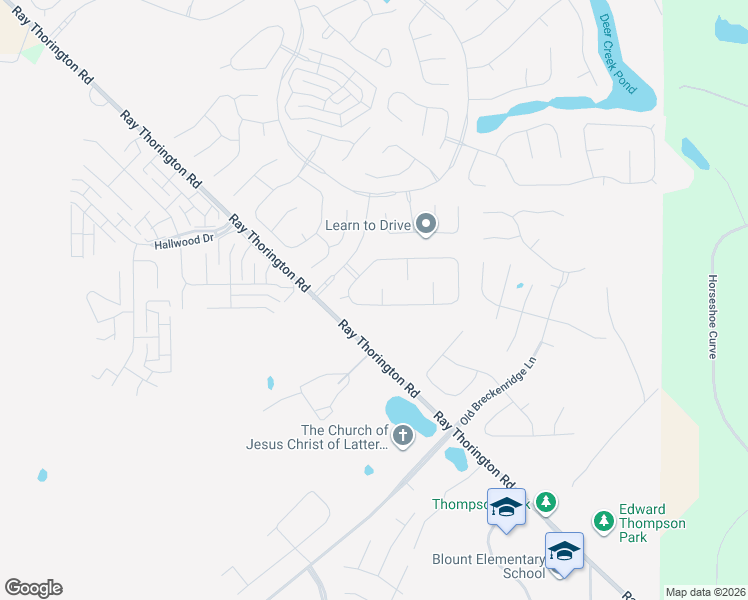 map of restaurants, bars, coffee shops, grocery stores, and more near 9532 Helmsley Circle in Montgomery