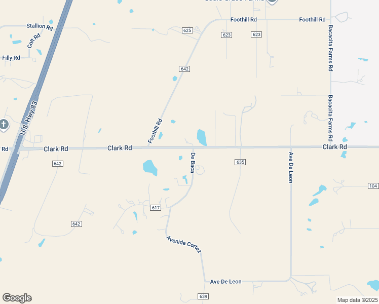 map of restaurants, bars, coffee shops, grocery stores, and more near 108 De Baca in Abilene