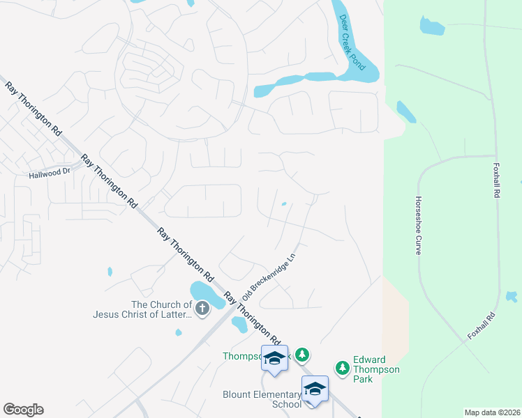 map of restaurants, bars, coffee shops, grocery stores, and more near 1106 Timber Gap Cross in Montgomery
