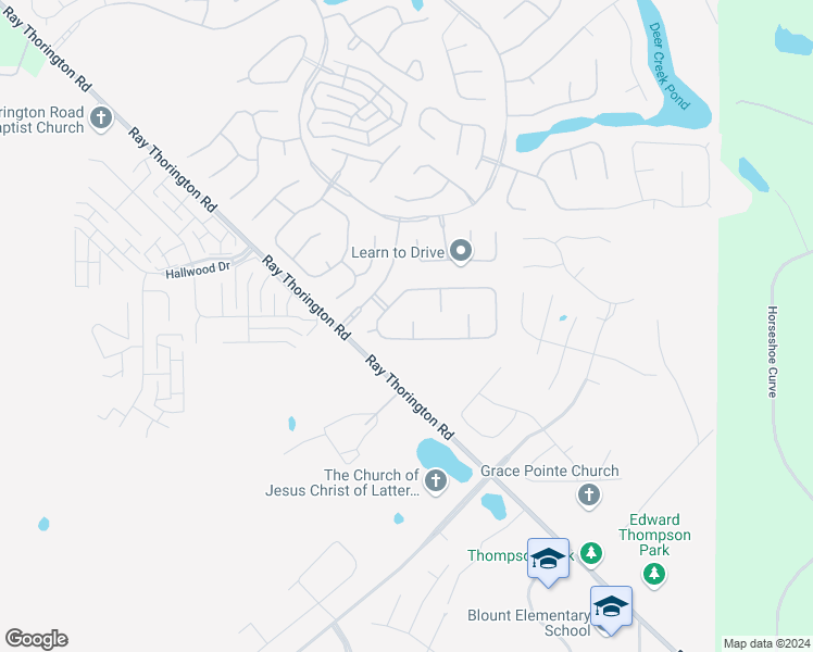 map of restaurants, bars, coffee shops, grocery stores, and more near 9408 Kettlewell Court in Montgomery
