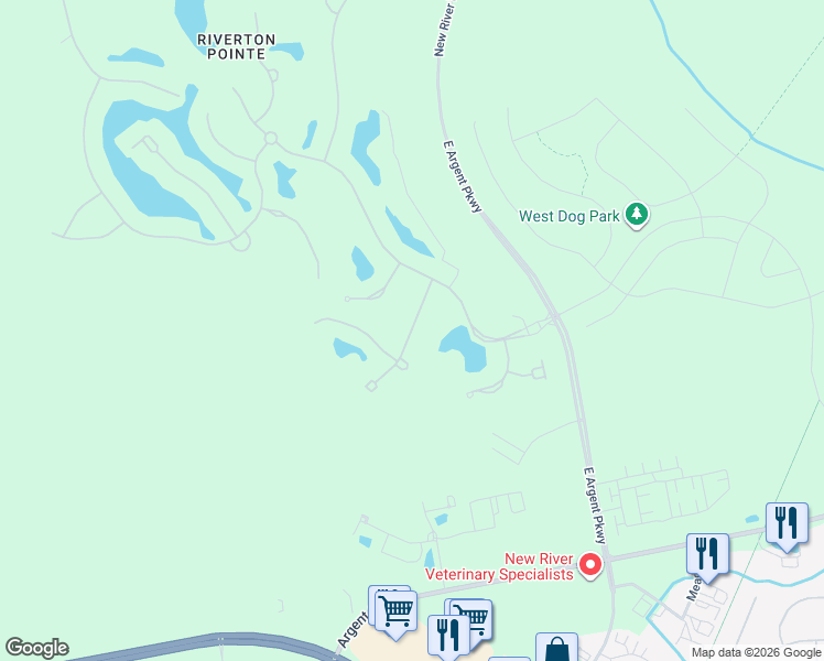 map of restaurants, bars, coffee shops, grocery stores, and more near Firethorn Lane in Hardeeville