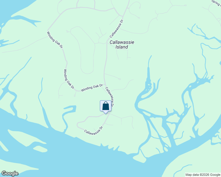 map of restaurants, bars, coffee shops, grocery stores, and more near 10 Bent Tree Lane in Okatie