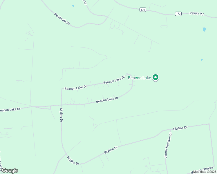 map of restaurants, bars, coffee shops, grocery stores, and more near 3215 Beacon Lake Drive in Bluff Dale