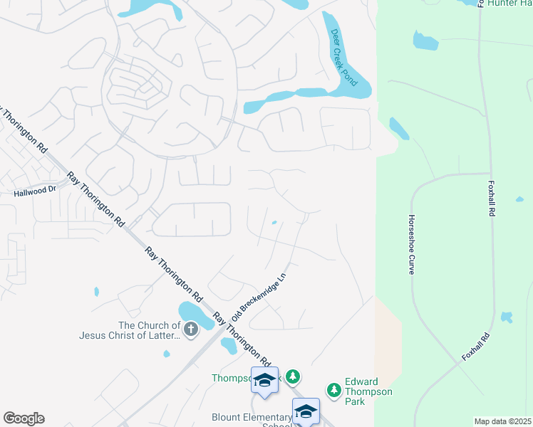 map of restaurants, bars, coffee shops, grocery stores, and more near 1018 Timber Gap Crossing in Montgomery