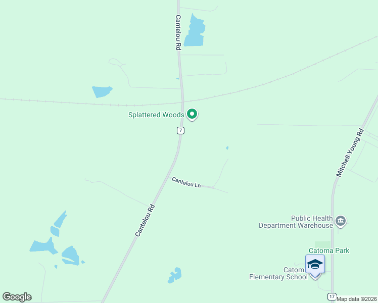 map of restaurants, bars, coffee shops, grocery stores, and more near 1477 Cantelou Road in Montgomery