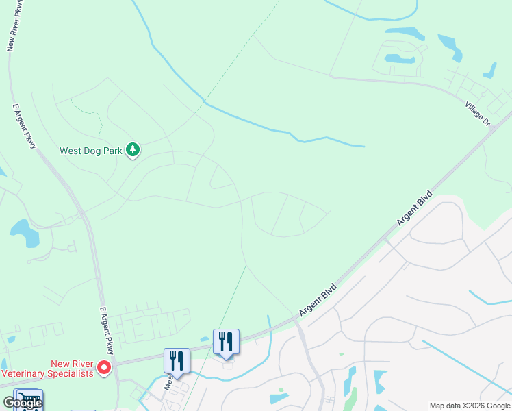 map of restaurants, bars, coffee shops, grocery stores, and more near 71 Walleye Boulevard in Bluffton