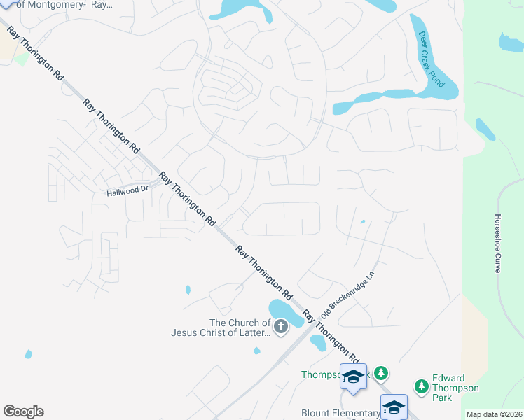 map of restaurants, bars, coffee shops, grocery stores, and more near 9829 Helmsley Circle in Montgomery