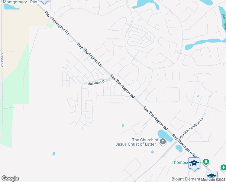 map of restaurants, bars, coffee shops, grocery stores, and more near 1347 Cameron Court in Montgomery