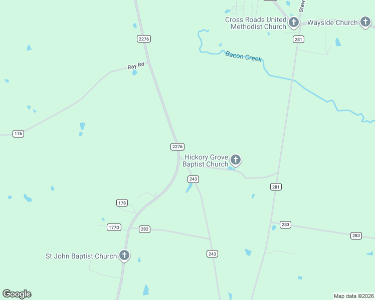 map of restaurants, bars, coffee shops, grocery stores, and more near 12291 County Road 243 in Kilgore
