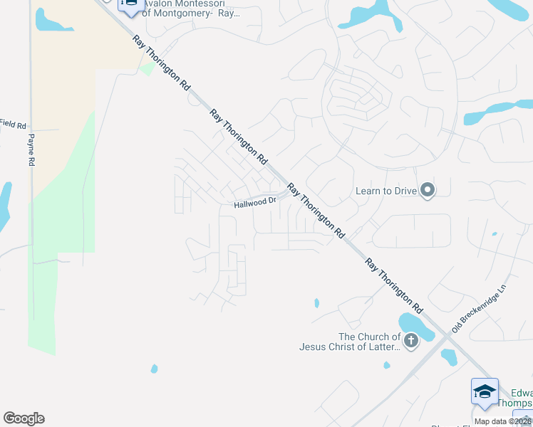 map of restaurants, bars, coffee shops, grocery stores, and more near 1330 Richton Road in Montgomery