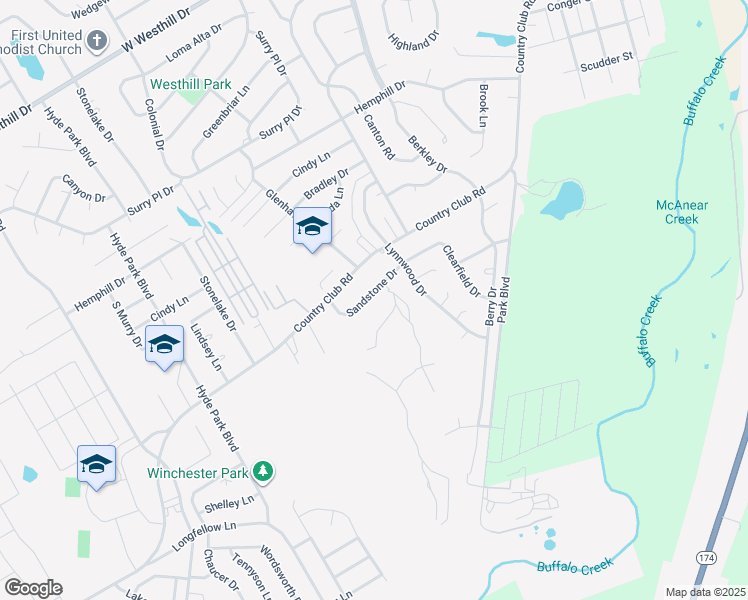 map of restaurants, bars, coffee shops, grocery stores, and more near 1213 Sandstone Drive in Cleburne