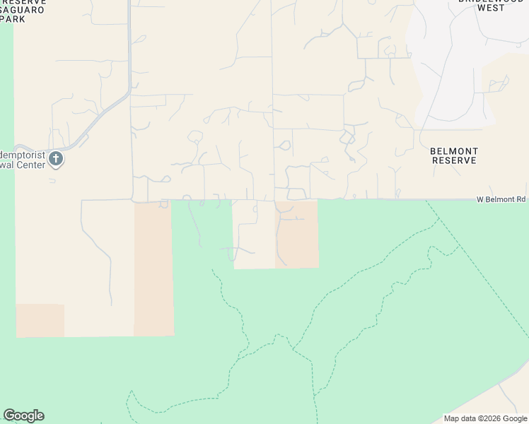 map of restaurants, bars, coffee shops, grocery stores, and more near 6354 Happy Trail in Tucson