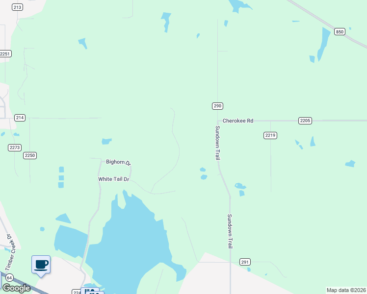 map of restaurants, bars, coffee shops, grocery stores, and more near 10913 Deer Creek Drive in Tyler