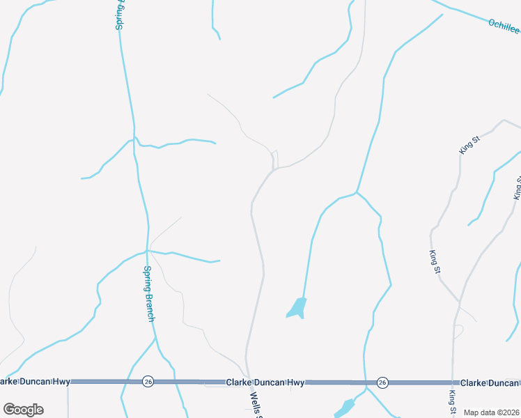 map of restaurants, bars, coffee shops, grocery stores, and more near Lafayette Road in Cusseta