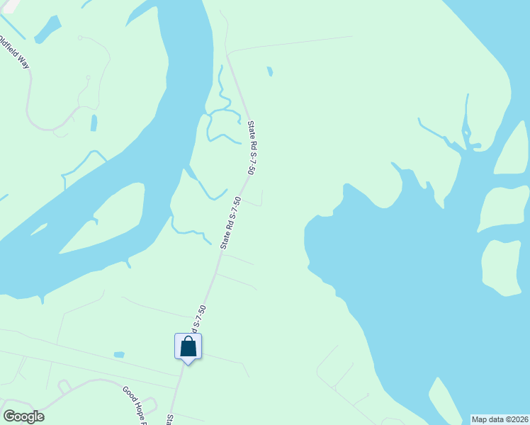 map of restaurants, bars, coffee shops, grocery stores, and more near 23 Hayfield Road in Bluffton