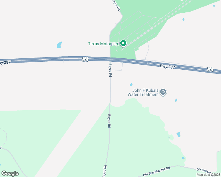 map of restaurants, bars, coffee shops, grocery stores, and more near Boyce Road in Ennis