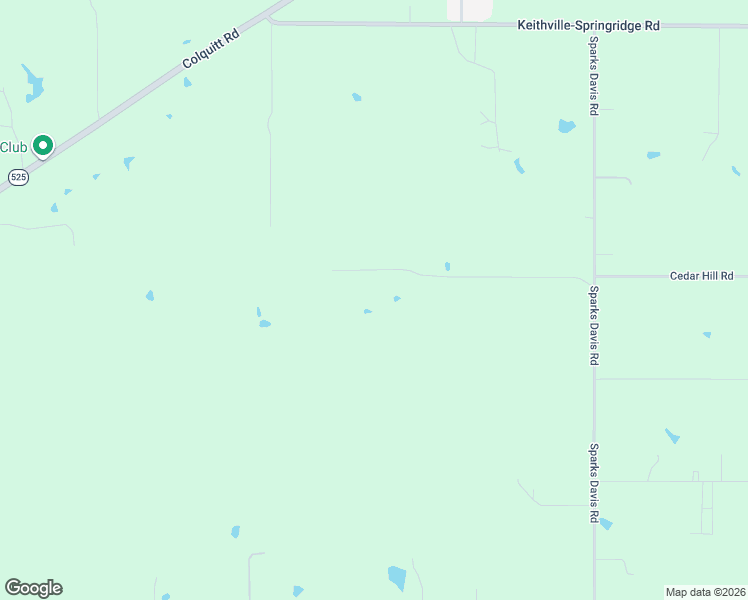 map of restaurants, bars, coffee shops, grocery stores, and more near 2245 Cedar Hill Road in Keithville