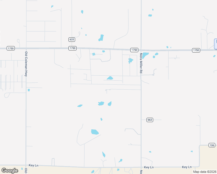 map of restaurants, bars, coffee shops, grocery stores, and more near 630 Nora Miller Road in Abilene