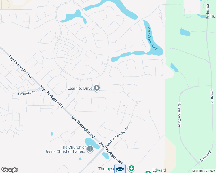 map of restaurants, bars, coffee shops, grocery stores, and more near 8907 Register Ridge in Montgomery