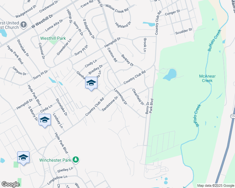 map of restaurants, bars, coffee shops, grocery stores, and more near 1200 Sandstone Drive in Cleburne